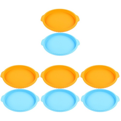 8pcs assorted color silicone - assorted,