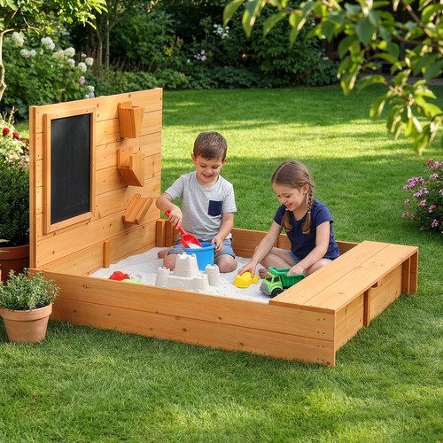 Wooden sandbox sand - wooden,