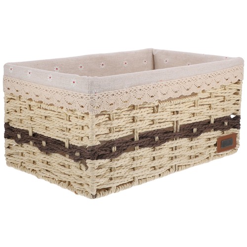 Woven storage box for toy - storage,