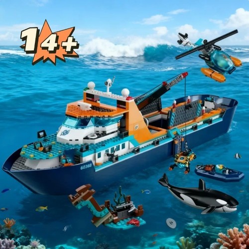 815pcs city cruise liner - 815pcs, ship