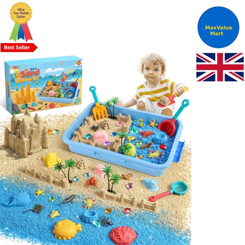 Educational sandbox with sea - educational,