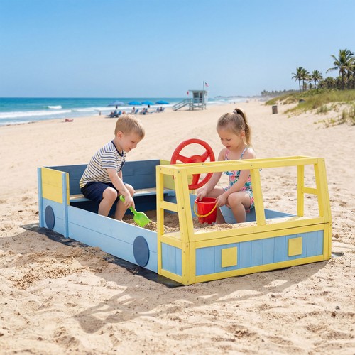 Large car theme sand - large, car-theme