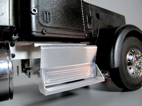 Aluminum side step box - side,