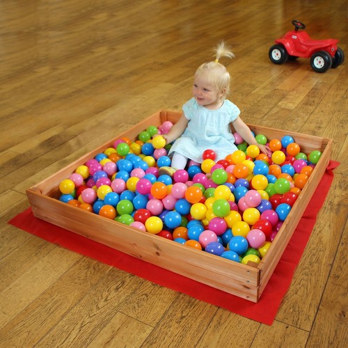 Wooden sand pit box - pit,